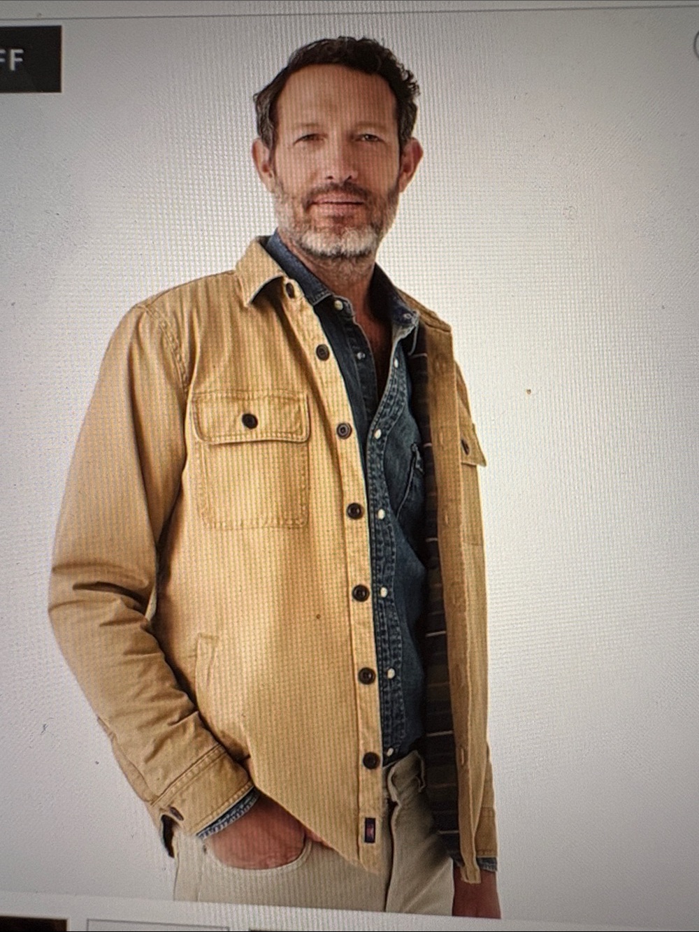 Faherty Stretch Blanket Lined Jacket S